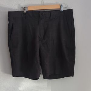 Apt. 9 Men's Black Flat Front Shorts